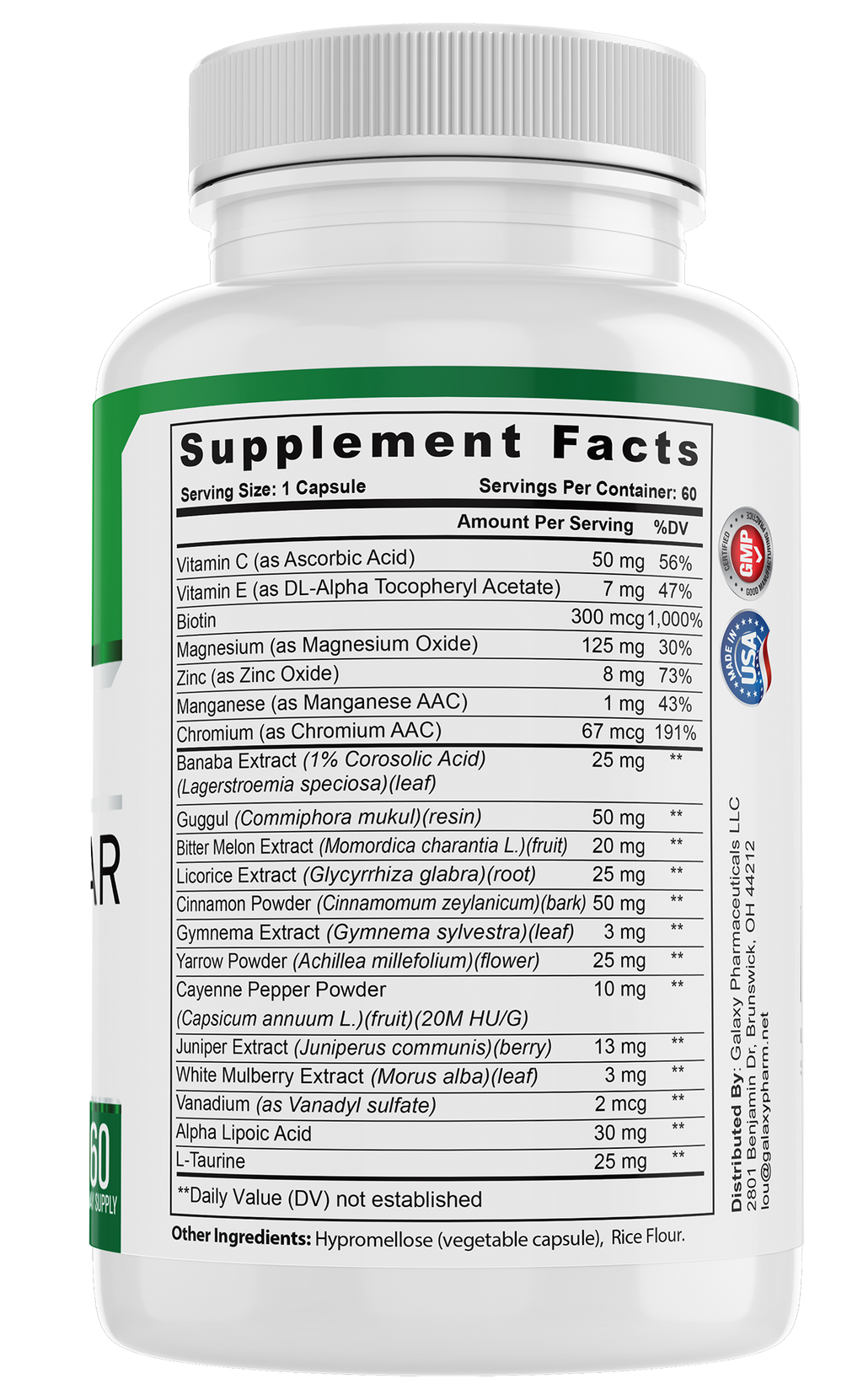 ProA1C Blood Sugar Support Capsules