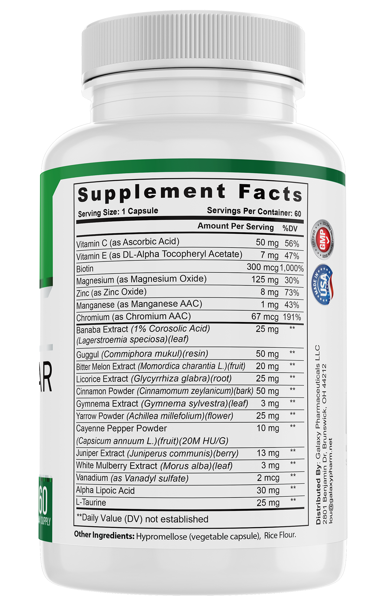 ProA1C Blood Sugar Support Capsules